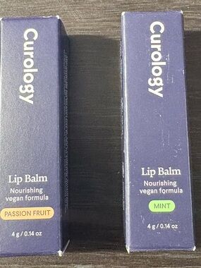 Choice of Curology Lip Balm - Mint or Passionfruit - New in Box